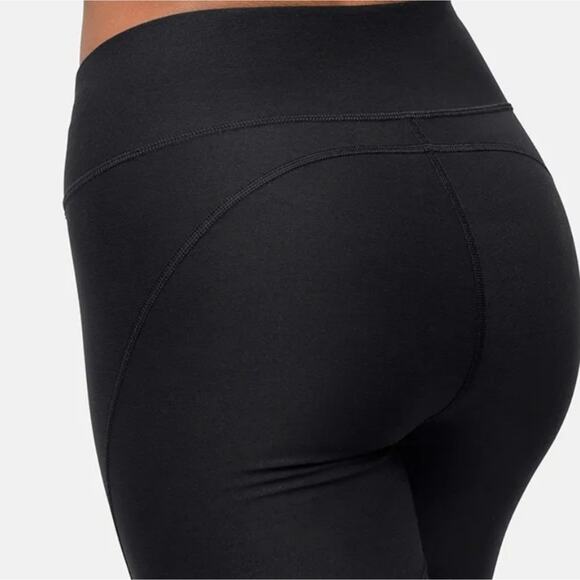 Outdoor Voices Leggins Pants Womens Small Black Stretch Polyester Spandex - Picture 2 of 10